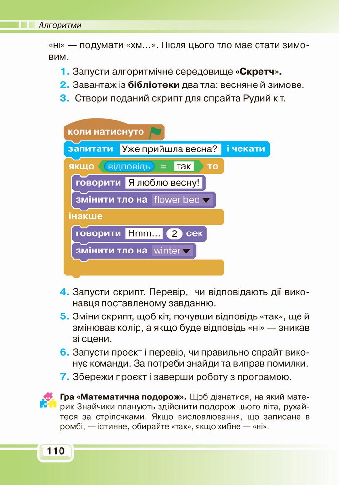 Інформатика 4 клас Вдовенко