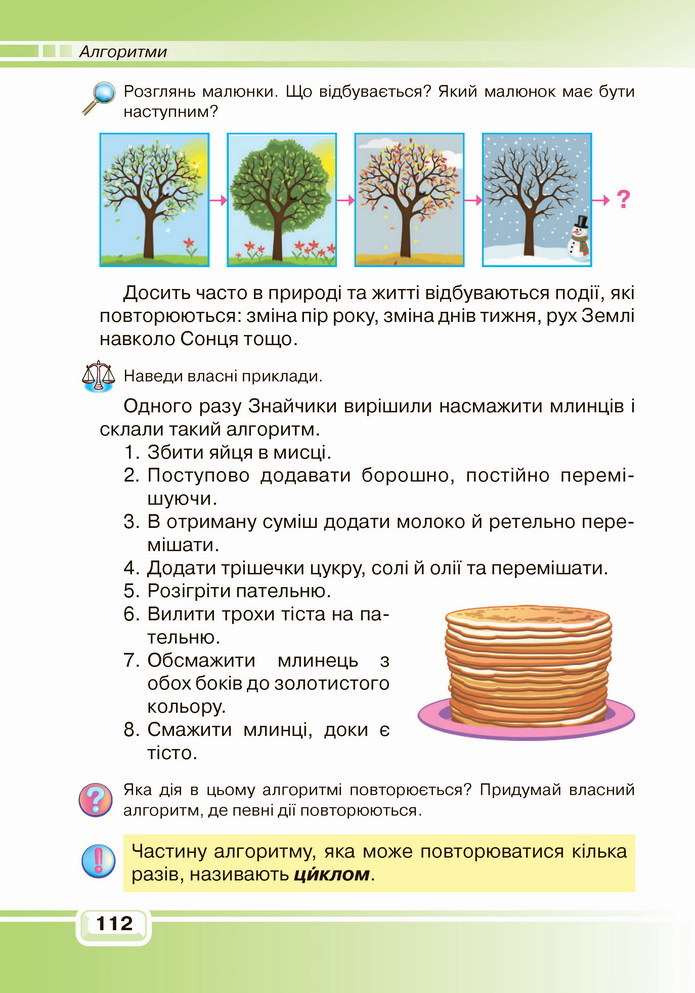 Інформатика 4 клас Вдовенко