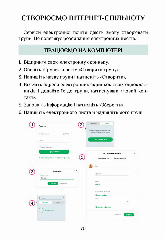 Інформатика 4 клас Воронцова