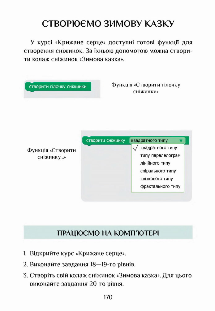 Інформатика 4 клас Воронцова