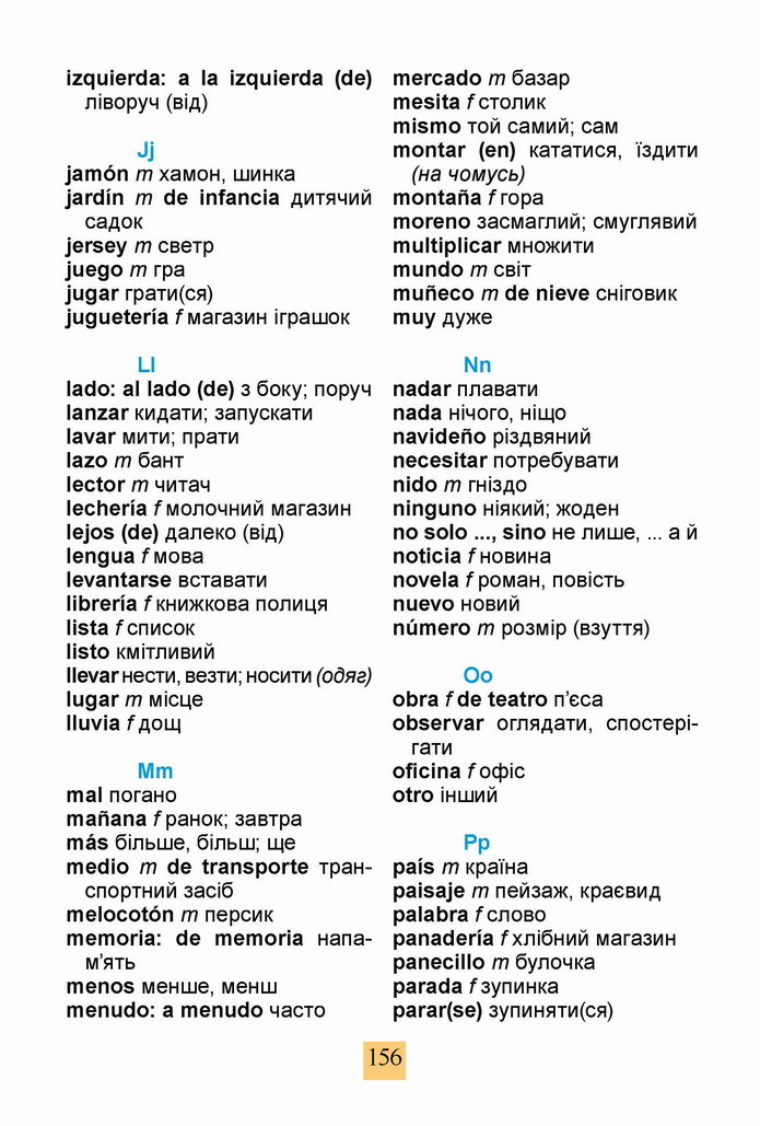 Іспаснька мова 4 клас Бреславська