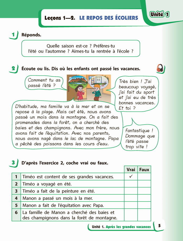 Французька мова 4 клас Ураєва