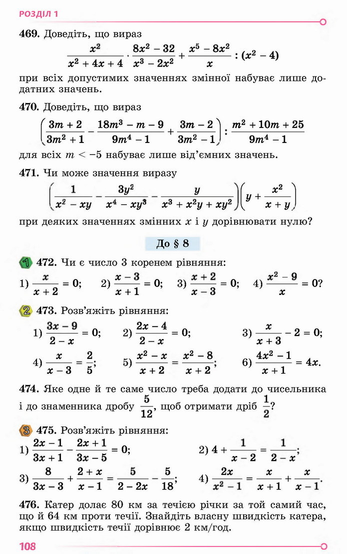 Алгебра 8 клас Істер 2021