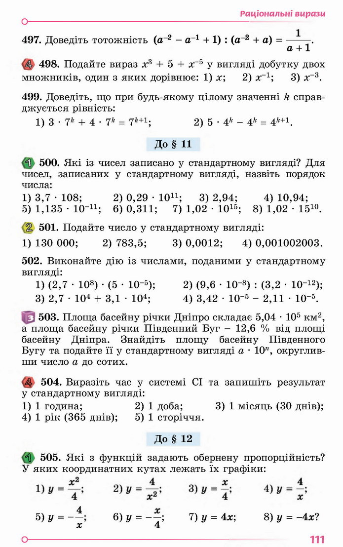 Алгебра 8 клас Істер 2021