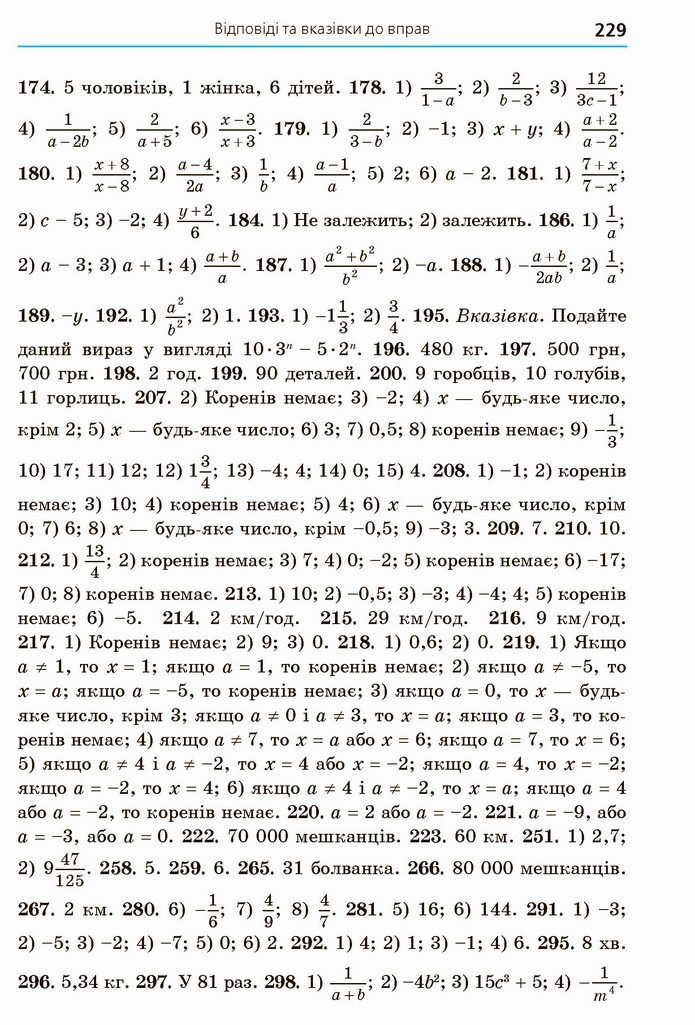 Алгебра 8 клас Мерзляк 2021