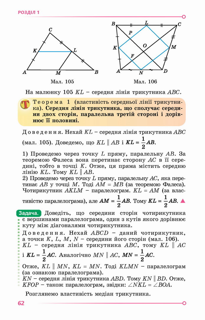 Геометрія 8 клас Істер 2021