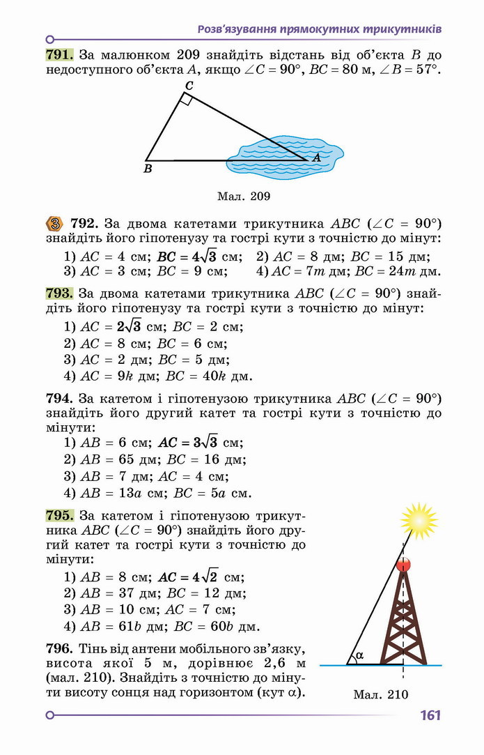 Геометрія 8 клас Істер 2021