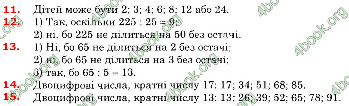 Відповіді Математика 6 клас Істер. ГДЗ