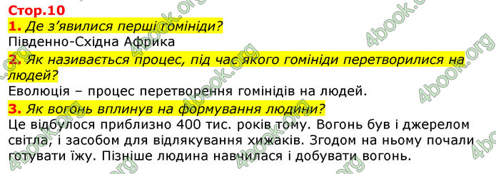 ГДЗ Всесвітня історія 6 клас Гісем 2019