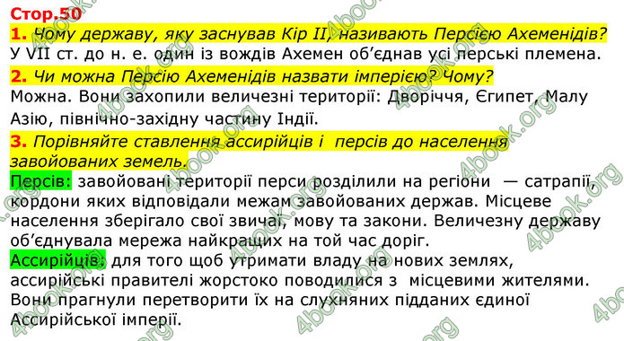 ГДЗ Всесвітня історія 6 клас Гісем 2019