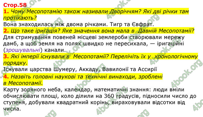 ГДЗ Всесвітня історія 6 клас Гісем 2019