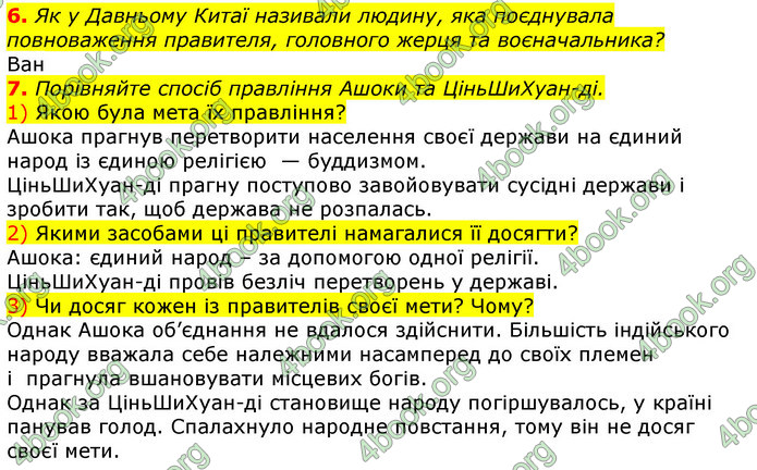 ГДЗ Всесвітня історія 6 клас Гісем 2019