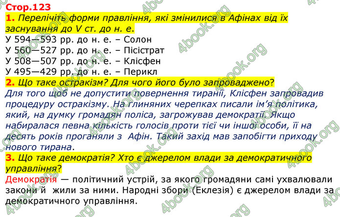 ГДЗ Всесвітня історія 6 клас Гісем 2019