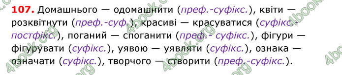 Відповіді Українська мова 7 клас Єрмоленко (2015)