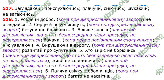 Відповіді Українська мова 7 клас Глазова 2020