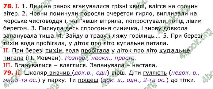 ГДЗ Українська мова 7 клас Заболотний 2015