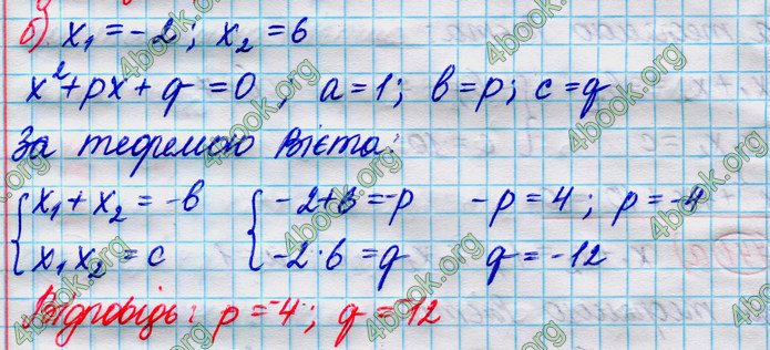 ГДЗ Алгебра 8 клас Кравчук