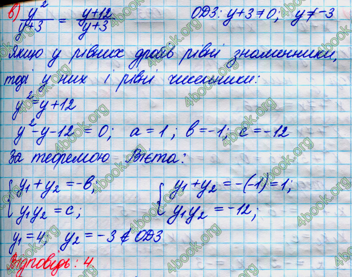 ГДЗ Алгебра 8 клас Кравчук