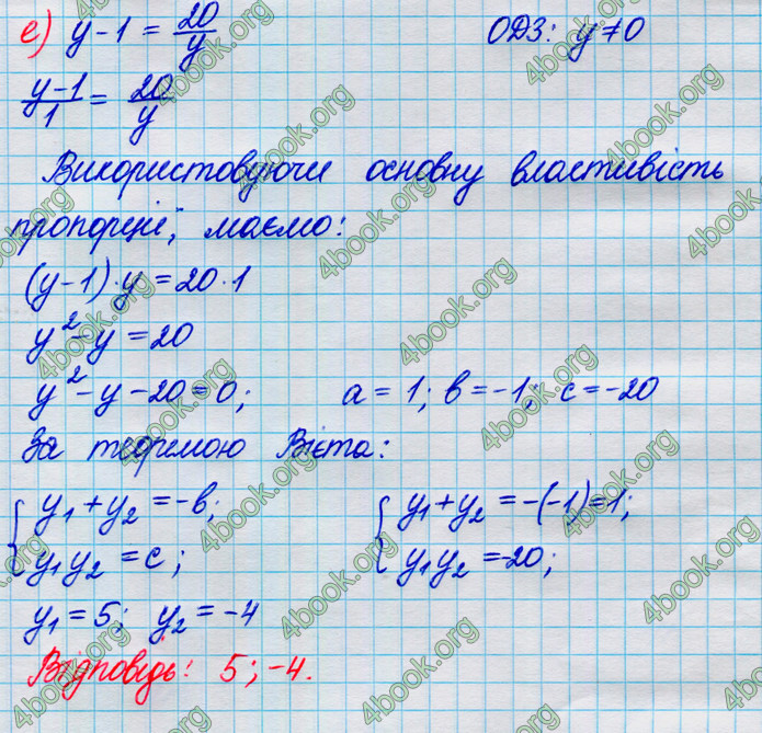 ГДЗ Алгебра 8 клас Кравчук