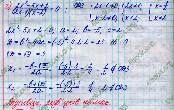 ГДЗ Алгебра 8 клас Кравчук