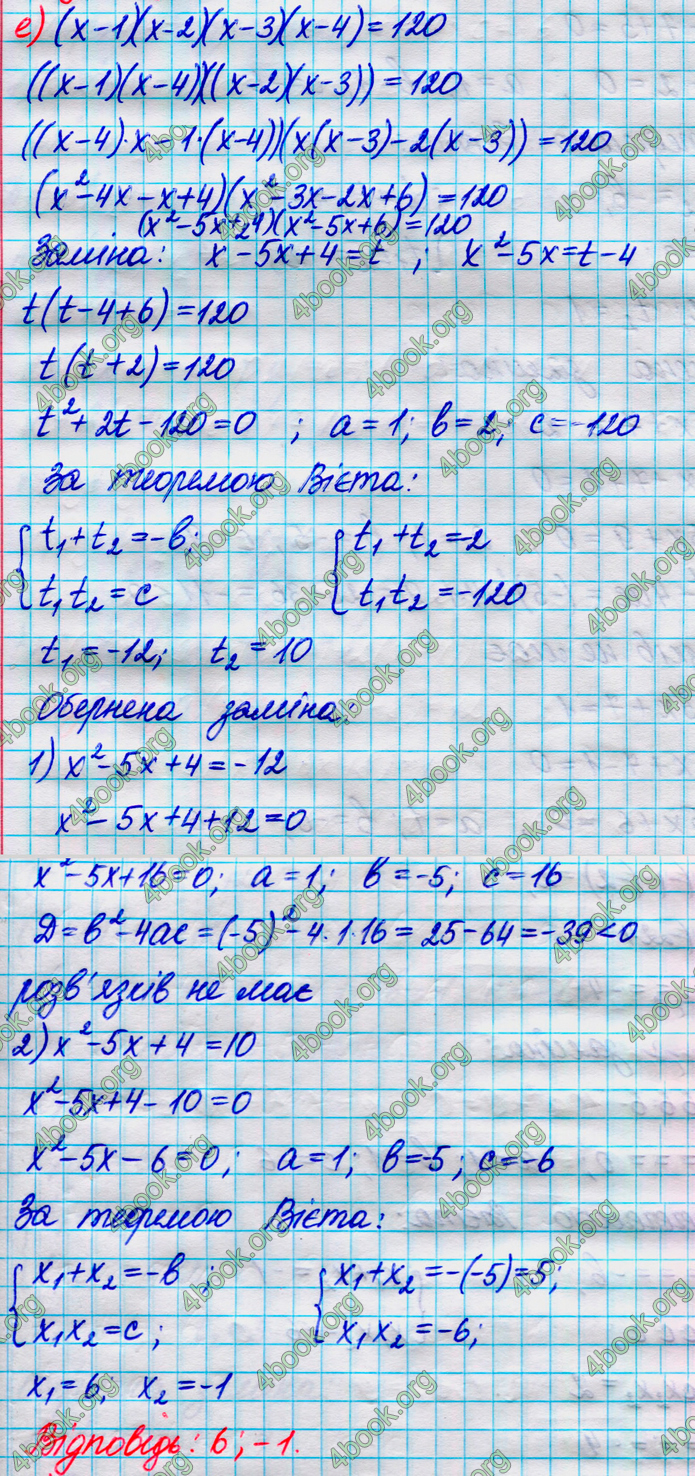 ГДЗ Алгебра 8 клас Кравчук