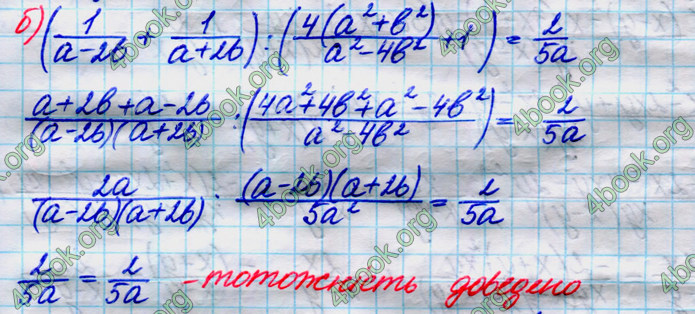 ГДЗ Алгебра 8 клас Кравчук