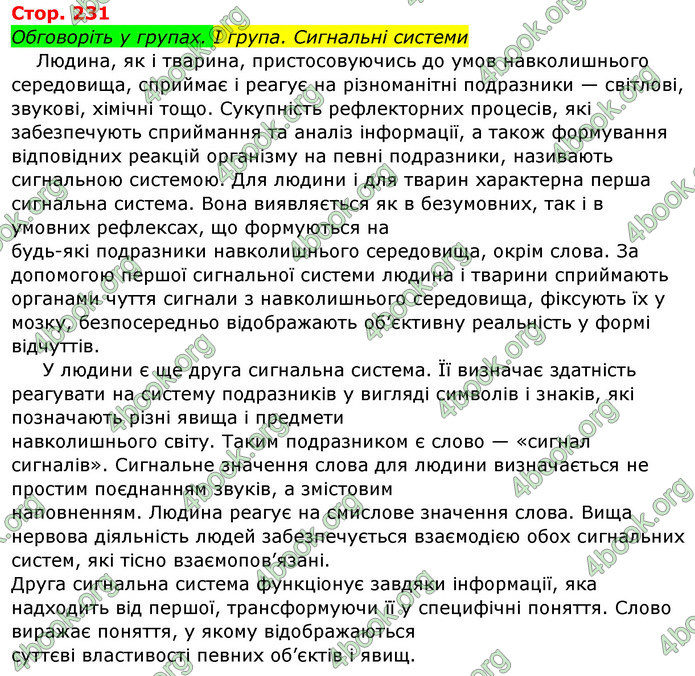Відповіді Біологія 8 клас Матяш 2016. ГДЗ