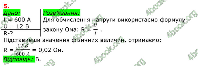 Відповіді Фізика 8 клас Сиротюк 2021-2016