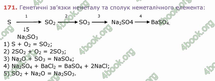 Ответы Хімія 8 клас Ярошенко 2016. ГДЗ