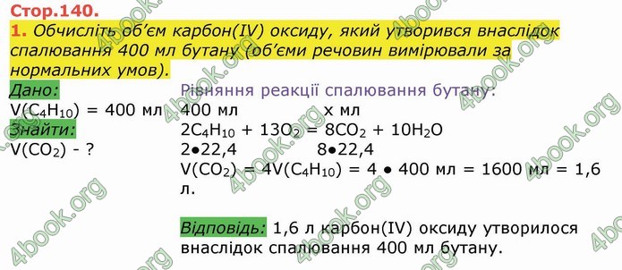 Хімія 9 клас Березан. ГДЗ