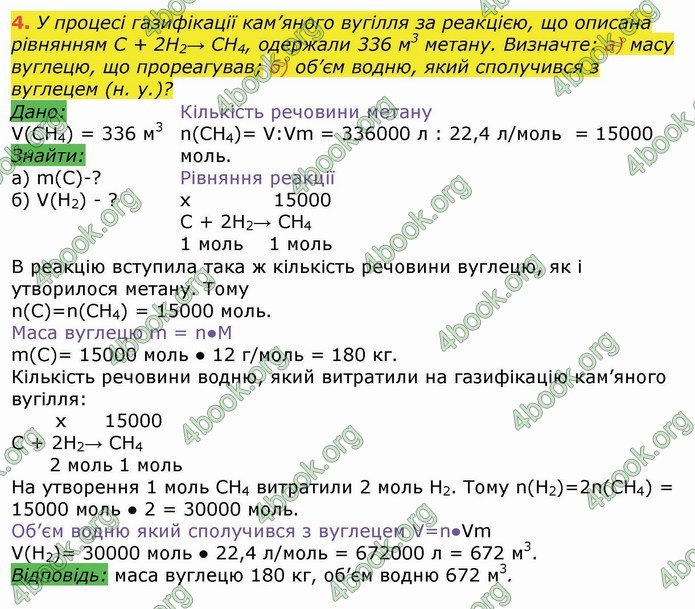 Хімія 9 клас Березан. ГДЗ