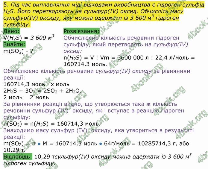 Хімія 9 клас Березан. ГДЗ