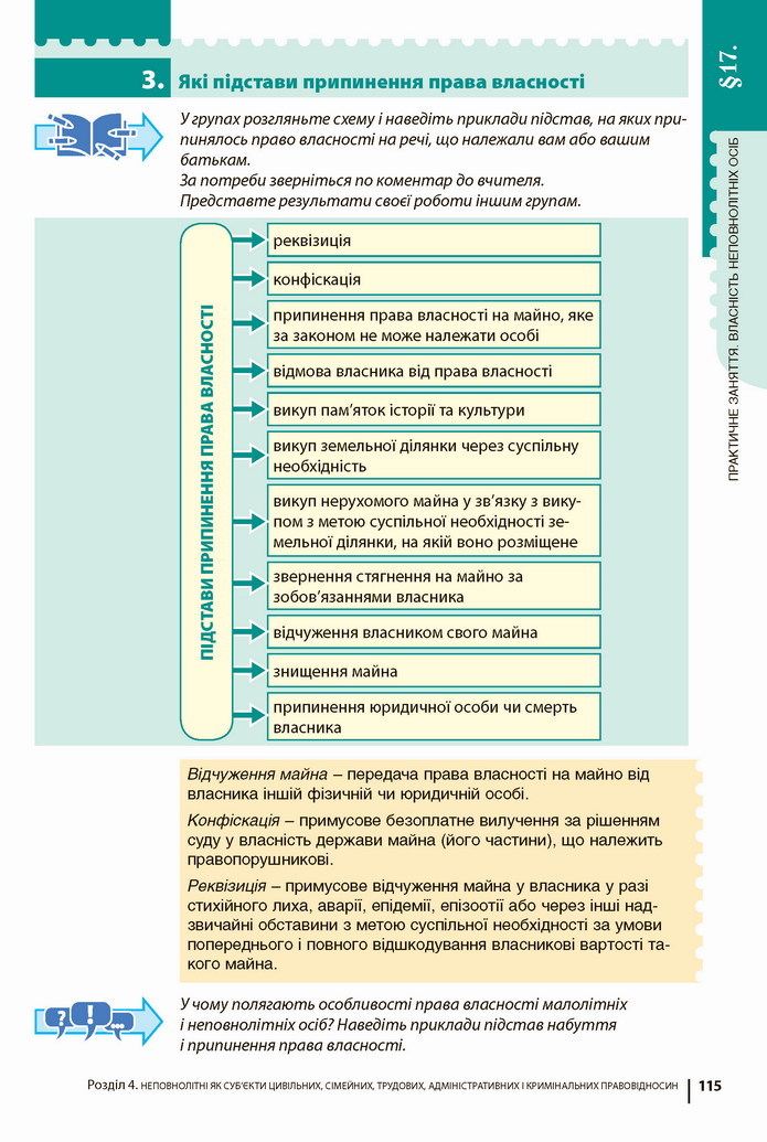 Підручник Основи правознавства 9 клас Ремех