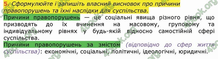 ГДЗ Основи правознавства 9 клас Ремех