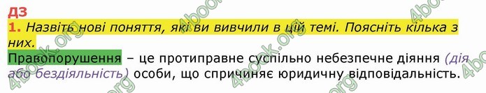 ГДЗ Основи правознавства 9 клас Ремех