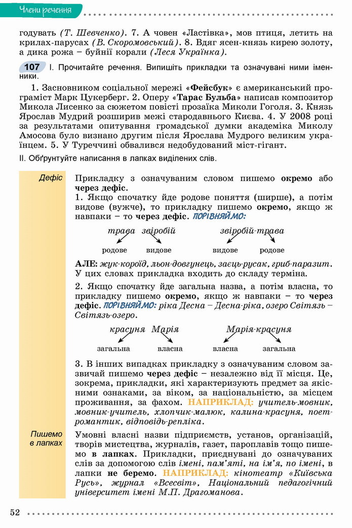 Українська мова 8 клас Заболотний 2021