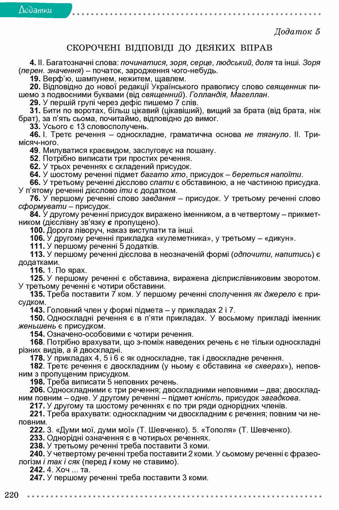 Українська мова 8 клас Заболотний 2021