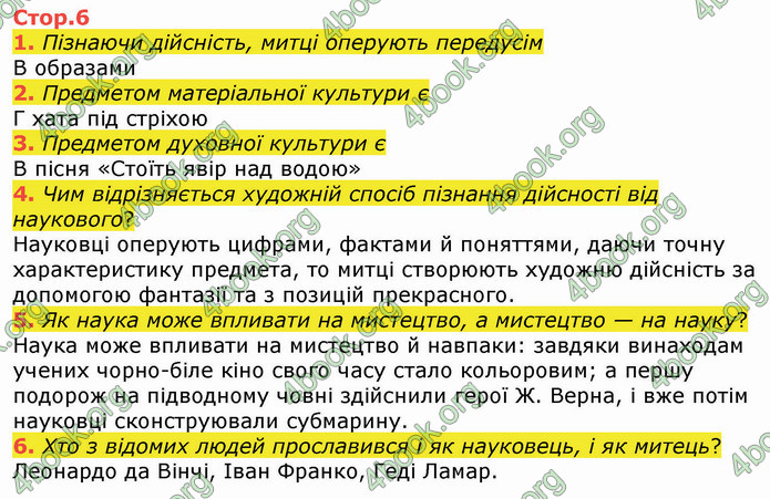 ГДЗ Українська література 8 клас Авраменко 2021