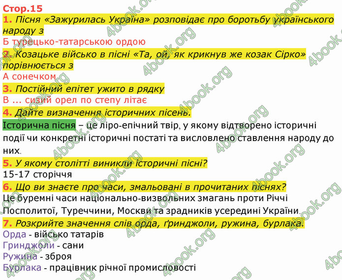 ГДЗ Українська література 8 клас Авраменко 2021