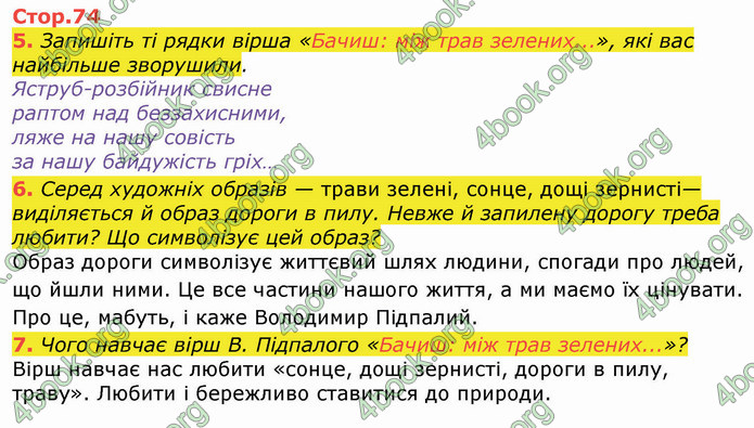 ГДЗ Українська література 8 клас Авраменко 2021