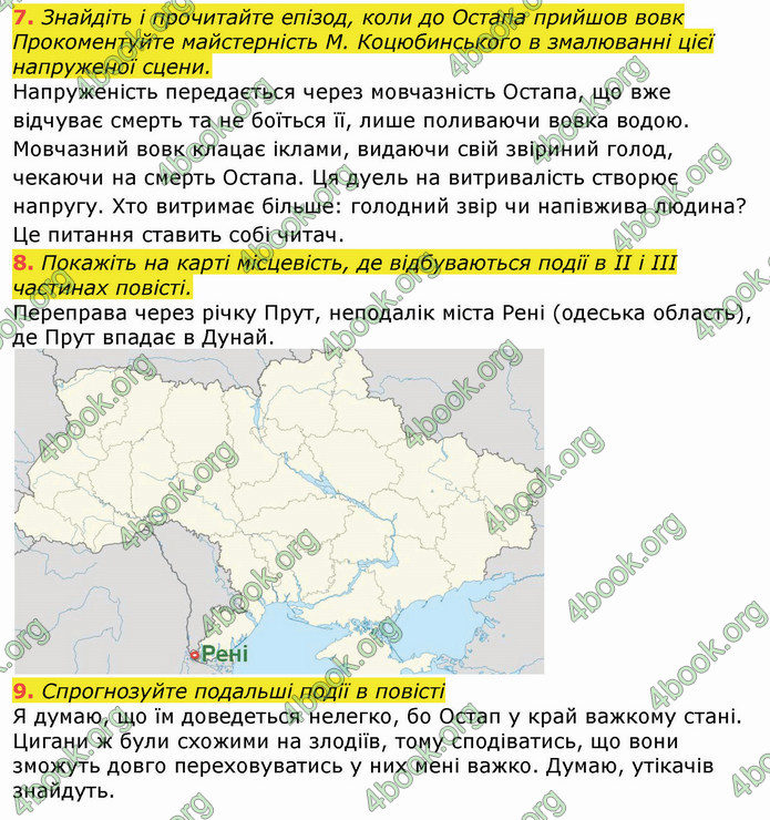 ГДЗ Українська література 8 клас Авраменко 2021