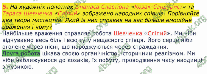 ГДЗ Українська література 8 клас Коваленко 2021