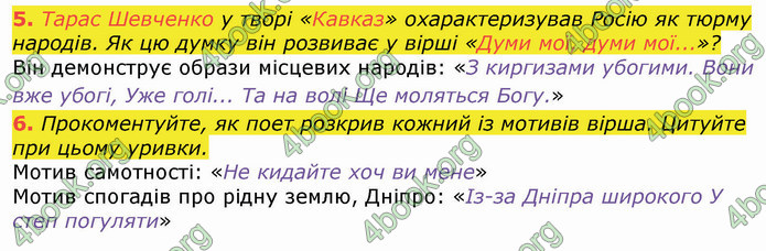ГДЗ Українська література 8 клас Коваленко 2021