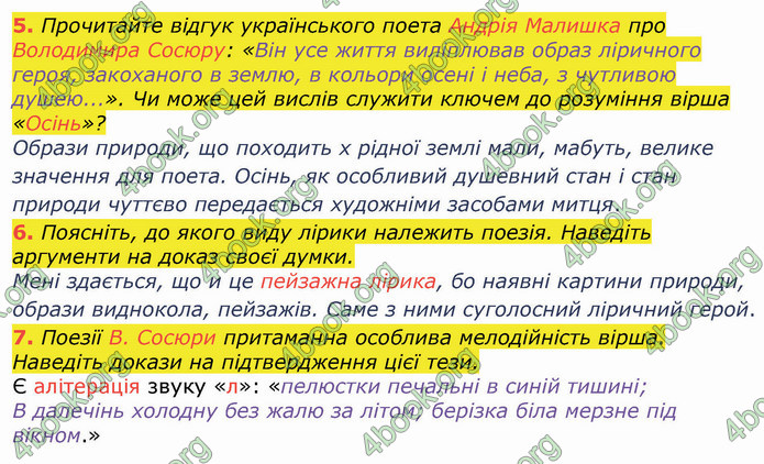 ГДЗ Українська література 8 клас Коваленко 2021