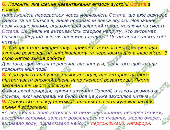 ГДЗ Українська література 8 клас Коваленко 2021