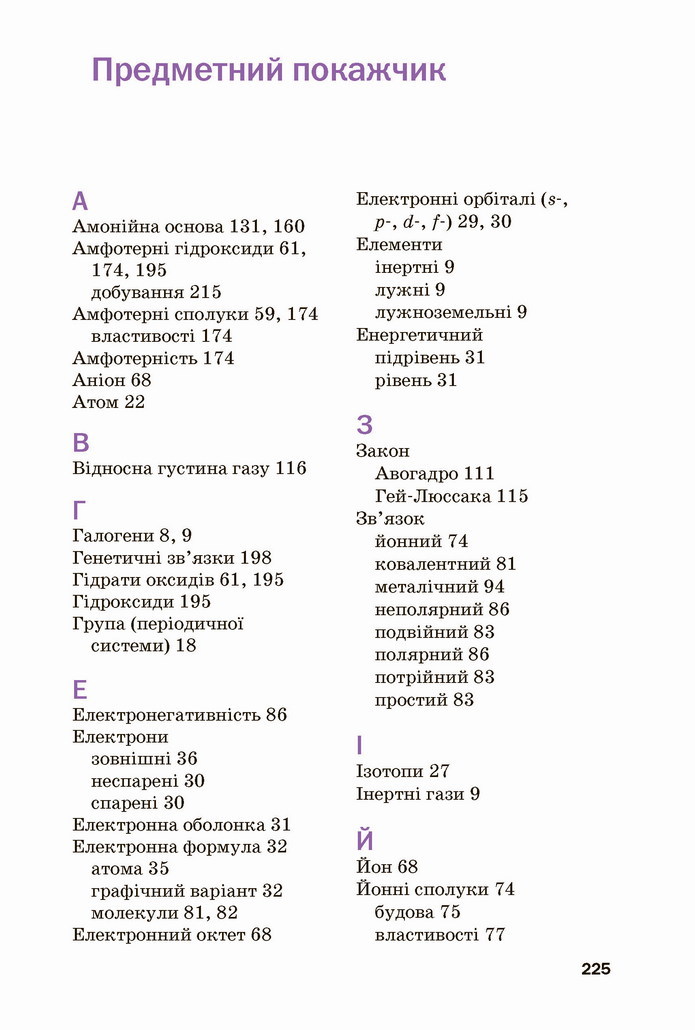 Хімія 8 клас Попель 2021