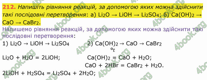 ГДЗ Хімія 8 клас Попель 2021