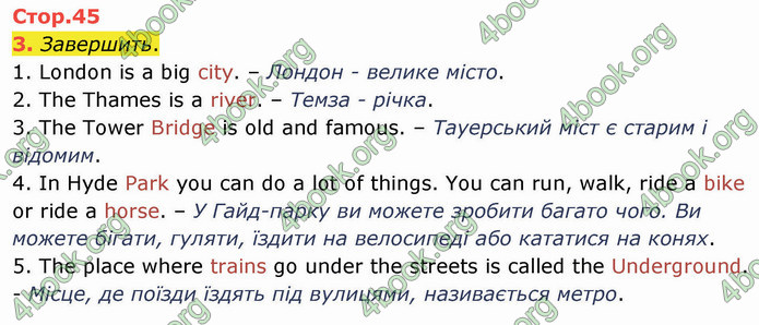 ГДЗ Англійська мова 4 клас Карпюк 2021