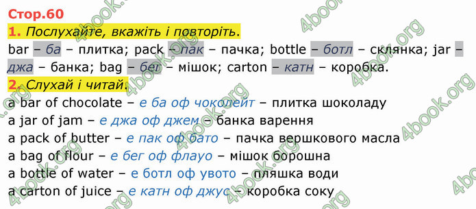 ГДЗ Англійська мова 4 клас Карпюк 2021