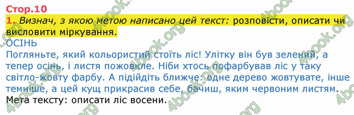 ГДЗ Українська мова 4 клас Вашуленко 2021 (1 частина)